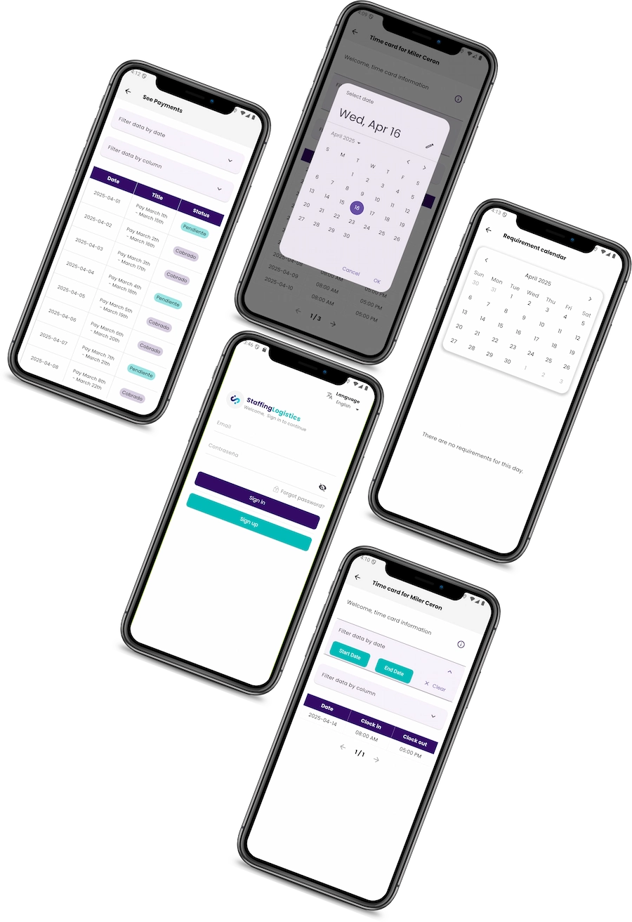 Staffing Logistics App